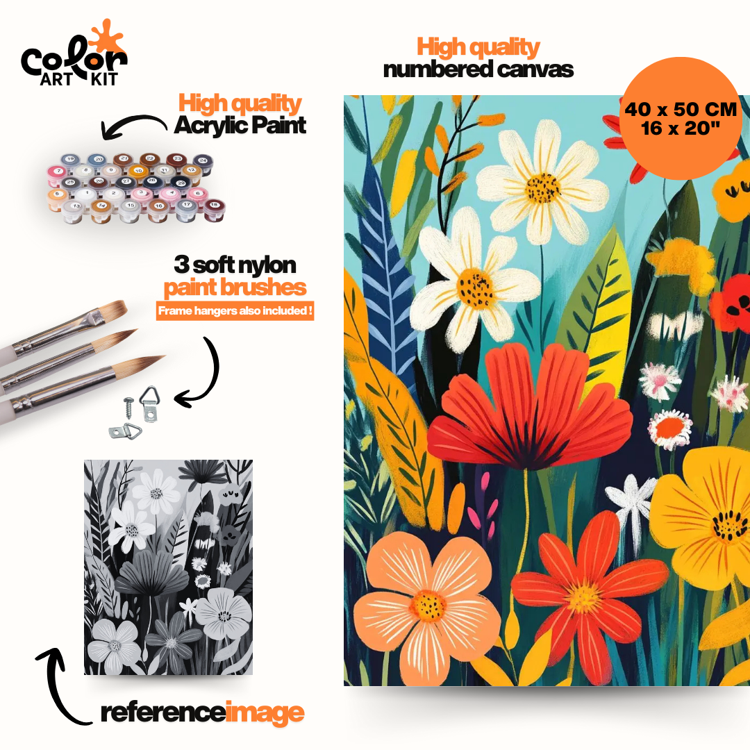 Colorful Flower Garden