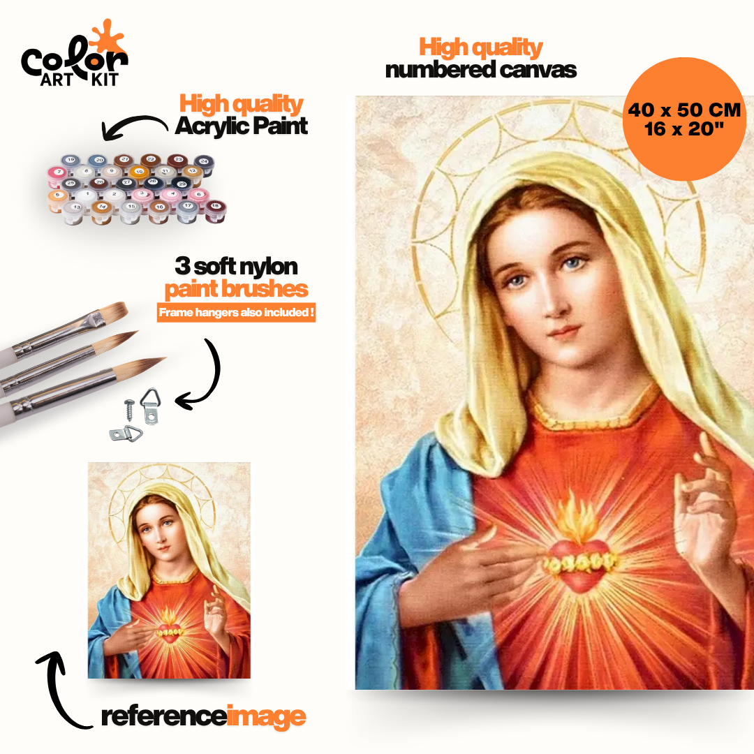 Virgin Mary Sacred Heart