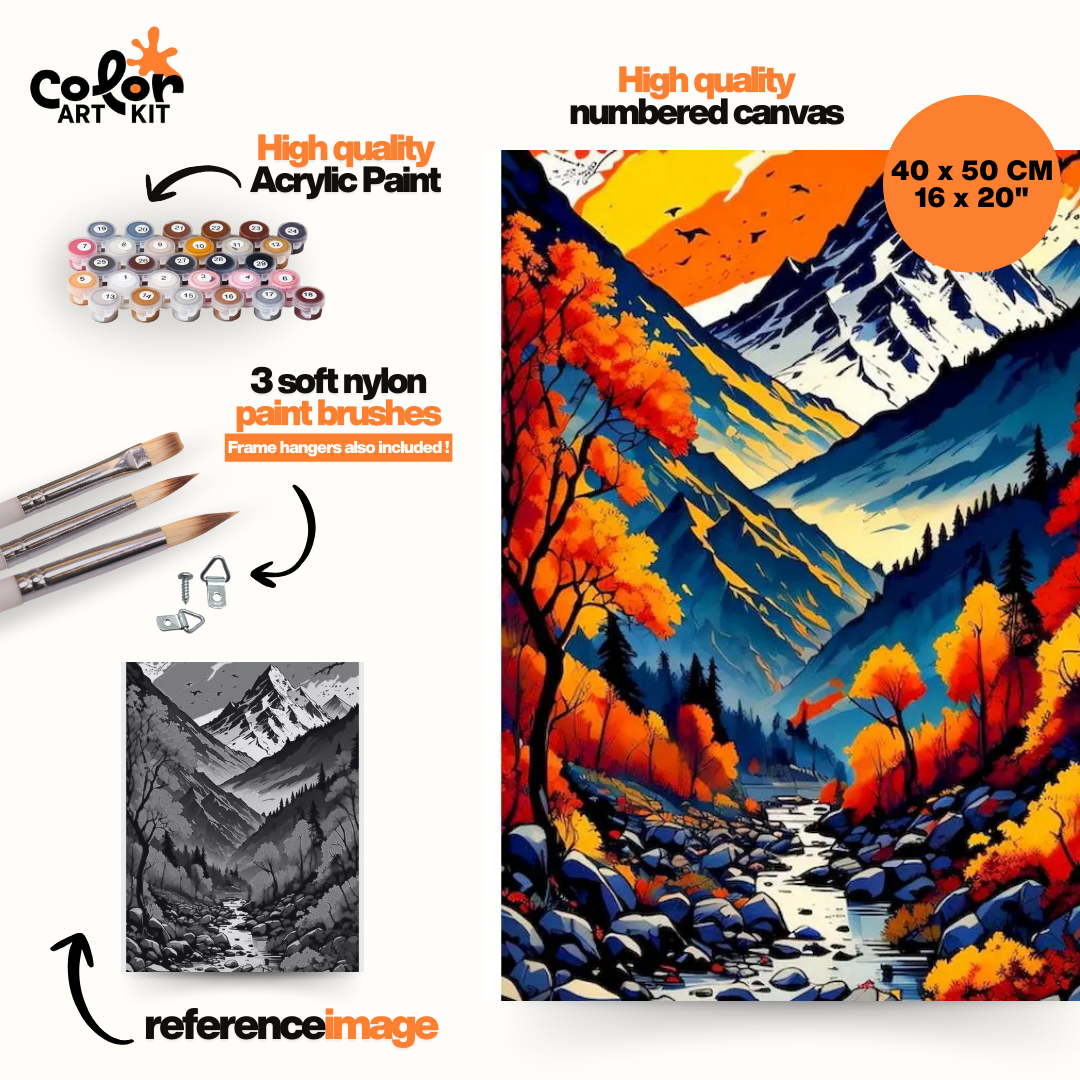 Autumn Mountain Landscape