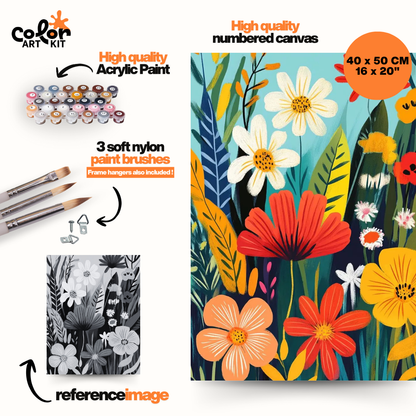 Colorful Flower Garden