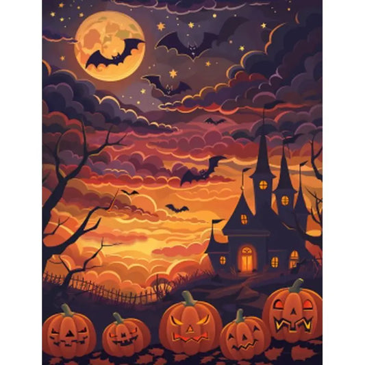 Pumpkins, bats, and a Haunted House