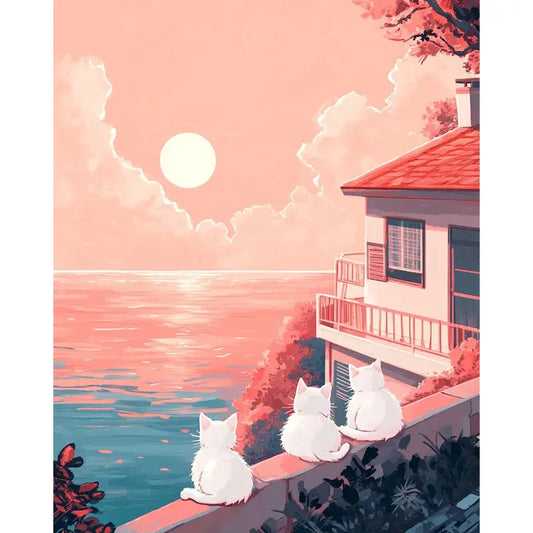 Golden Hour Cats.