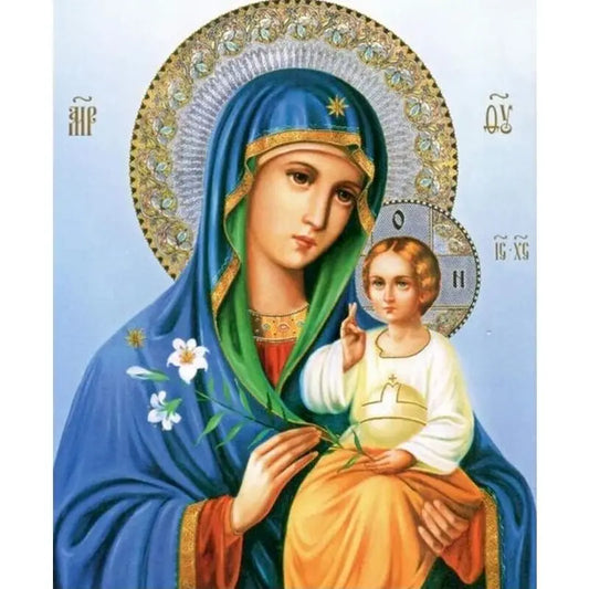 Jesus And The Virgin Mary