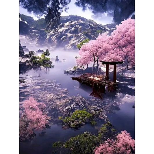 Majestic Misty Mountains