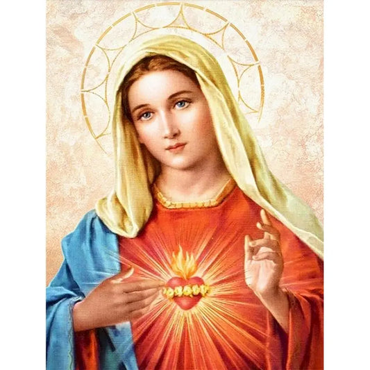 Virgin Mary Sacred Heart