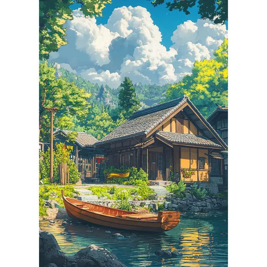 Boat by the Lake