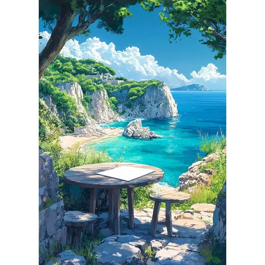 Scenic Coastal View 