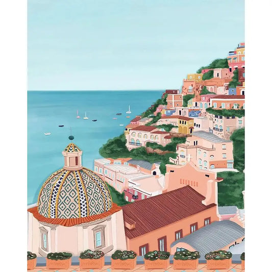 Colorful Amalfi Coast Town