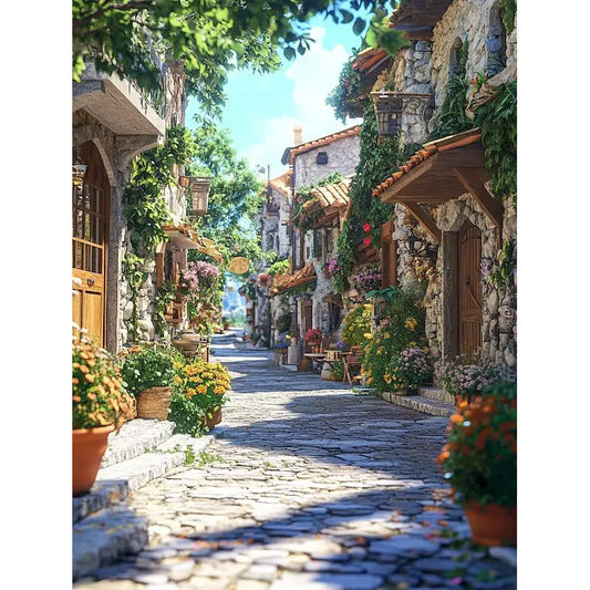 Cobbled Stone Street