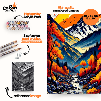 Autumn Mountain Landscape